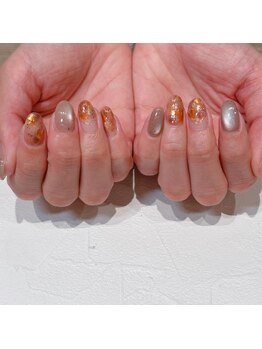 ビューティマーケット アングゥ(BEAUTY MARKET ungu)/秋ネイル