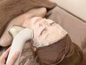 【毛穴レス水光肌】光フェイシャル(ハリ)×ヒト幹細胞パック×イオン導入