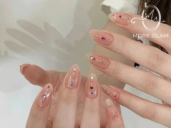 モアグラム 大宮東口店(More Glam)/キラキラネイル