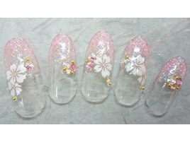 定額ネイル6820円