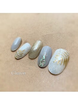 ネイルアンドアイラッシュ シャトン(Chaton)/ジェル□新規¥7500■会員¥8250