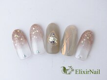 エリクサーネイル 池袋(Elixir Nail)/定額b カジュアル/クーポン使用
