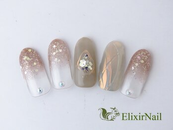 エリクサーネイル 池袋(Elixir Nail)/定額b カジュアル/クーポン使用