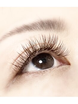 ハナズメイク アイラッシュ アンド ブラジリアンワックス(Hana's make)/メガフラットラッシュブラウン