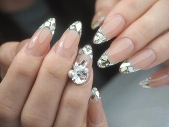 ウエスト コースト ネイルサロン(West coast Nailsalon)/ガラス/韓国/ワンホン/つけ放題