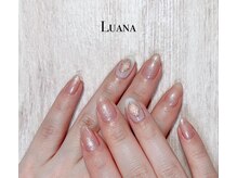 ルアナ(Luana)/ミラーアートネイル/ニュアンス