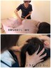人気No.2♪【全身&ヘッド】全身もみほぐし＋ヘッドスパ 90分￥8,800→￥7,000