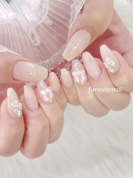 ファラウェイネイル(Faraway nail)/キラキラネイル☆