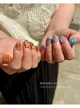 シームリーネイル(Seemly Nail)/今月のアートぷっくり水面ネイル