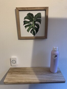 豪整体院 美容痩身研究所/アクセサリー置き