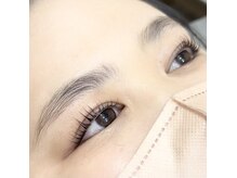 【超保湿】トリートメントまつ毛パーマ　ナチュラル眉カット