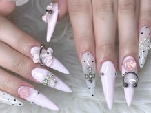 ベティネイル アイラッシュ(Betty Nail)/春ネイル☆量産地雷ネイル