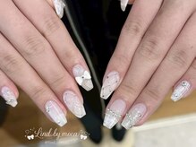 リンドネイル バイ モカ アンド ララ(Lind nail by moca and LaLa)/【mian】キルティング／リボン