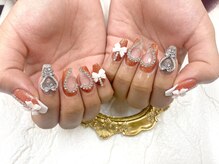 ネイルサロン トゥービー 御徒町上野(To Be)/パーツ付け放題コース9980円