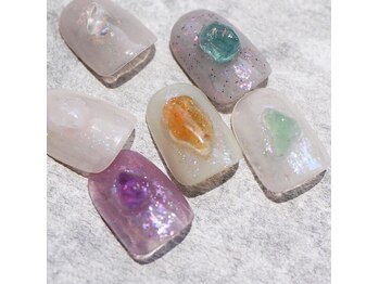 ネイル アトリエ コモード(nail atelier Comodo)/天然石