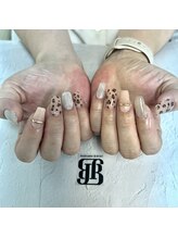 ネイルサロンレイアス(RAYAS)/レオパードネイル