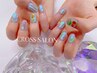 氷ネイル/韓国商材使用￥12500