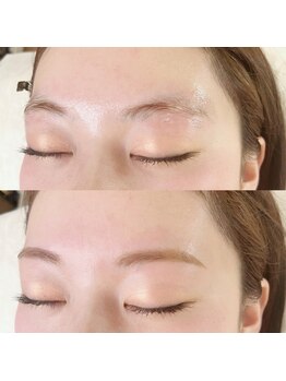 リマ(RIMA)の写真/RIMAのアイブロースタイリングはパーマ液など使用しない為、肌に優しく自眉を活かして理想の形に整えます♪