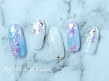 リオッサ オブ ラグーン(RIOSSA of Lagoon)/キラキラホロネイル