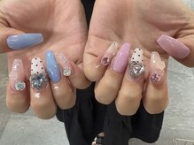 グロウ ネイル(GLOW×NAIL)/Art by RIHO