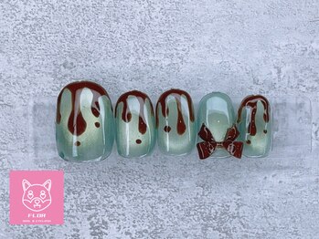 フロル(FLOR)/チョコミントネイル/マグネット