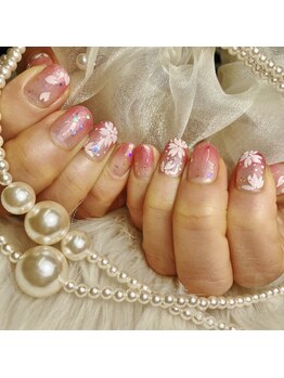 桜ネイル　¥13,640