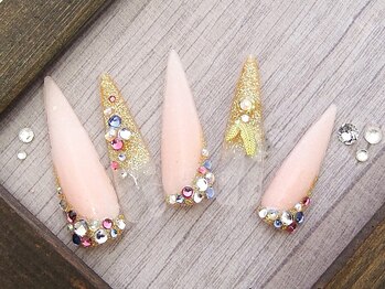 ネイルサロンフォーユー(for u)/ラメスカ乗せ放題☆￥１０７８０