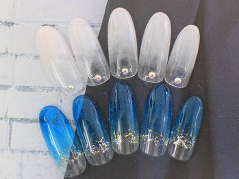 ネイルサロンセレーネ(Selene)/夏色☆カラーグラデーション