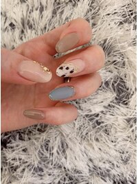 ☆ダルメシアンネイル
