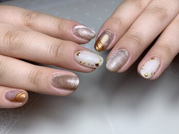 ネイルサロン プール ヴー(Nail Salon Pour Vous)/【定額】ニュアンスネイル