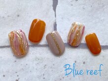 ネイルアンドまつげエクステ ブルーリーフ 四谷三丁目店(Blue Reef)/ニュアンスネイル