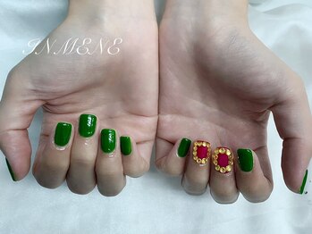インミニネイルサロン 上野御徒町(INMENE)/両手アート2本¥5500