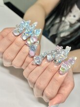 エクアネイルズ(Akuwa nails)/スカルプ◆150分アートやり放題 