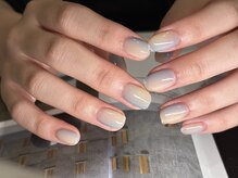 アース コアフュールボーテ 高岡店(EARTH coiffure beaute)/縦グラデーションネイル