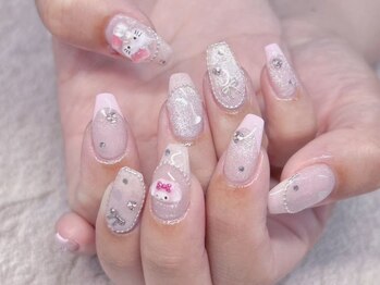 パルフェ 上前津店(PARFAIT)の写真/サンプルは常時100種類以上！大人女性が好むデザインを豊富にご用意♪カラー200色以上◎カラーチェンジOK◇