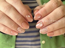 ツイードネイル