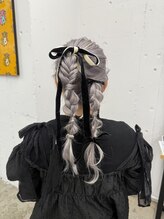 オーラ 天文館店(Ola)/ツイン編みおろし