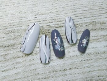 ブルーメープル(BlueMaple)の写真/【完全プライベートサロン】高技術で理想の指先を実現！手描きアートもお任せ☆是非お気軽にご来店下さい♪