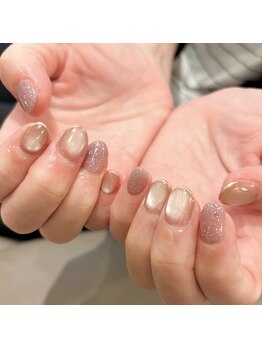 ディーネイル アイラッシュ オカザキ(DEE nail×eyelash okazaki)/b-15 90分アートフリー