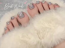 ベストネイル 池袋東口店(Best Nail)/フレンチガラスニュアンスネイル
