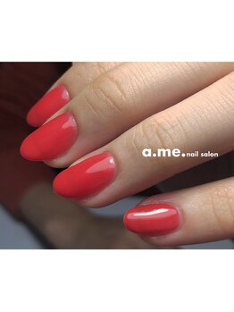 エイムネイル(a.me.nail.)/反り爪さんも綺麗なアーチ♪