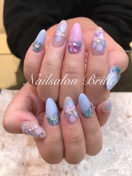 エスフィーネイルサロン ブリーユ(Esfy nailsalon Brille)/梅雨ネイル