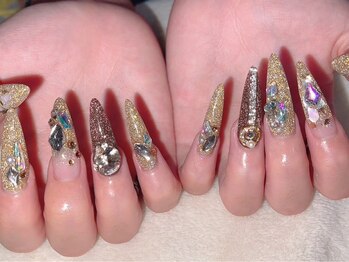 ココネイル(coco.nail)/【長さ出し】アクリルスカルプ