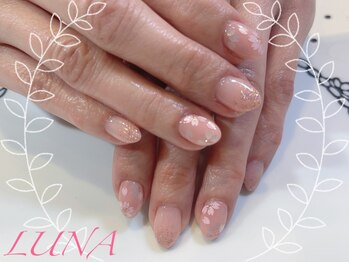 ネイルアンドまつ毛エクステ ルーナ 八王子店/☆シンプルスプリングネイル☆