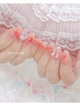ファラウェイネイル(Faraway nail)/チークネイル♪