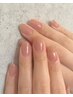 【hand】メンズやケアにも☆クリアネイル//¥4500
