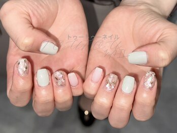 トゥートゥー(TOUTOU)/大人っぽくオフィスネイル