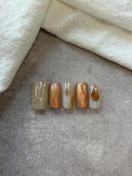 ラナネイル(Lana Nail)/9月ニュアンス定額デザイン