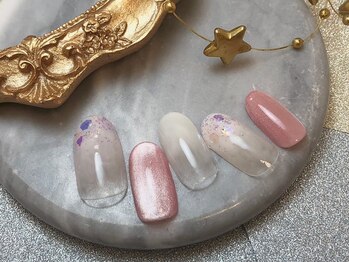 ネイルサロンジンジャー(Ginger)/うるちゅるマグネットネイル