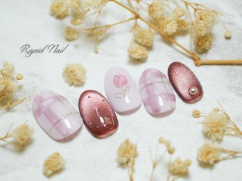 ラピッドネイル 西葛西店/4月の定額デザイン